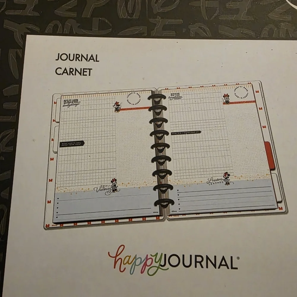 🆕️ Happy Planner Disney Mickey & Minnie Mouse Classic Budget Guided Journal Set - Picture 15 of 15